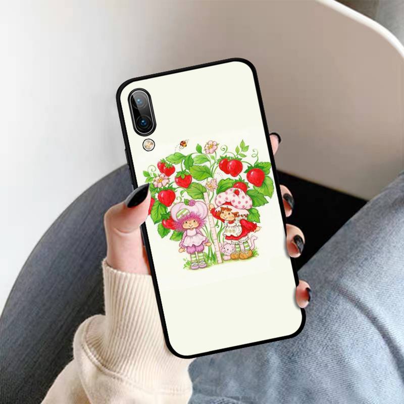 Чехол для телефона «Земляничное песочное печенье» для девочек для OPPO A9 A7 A3S A1K F5 Reno 2 Z Realme 6 5 Pro C3 Vivo Y91C Y51 Y31 Y19 Y17 Y11 V17