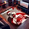 Custom personalization Terrifier Art the Clown Print Area Rug - Soft, Washable Non-Slip Indoor Mat,Living Room,Home&Office Decorative Rug