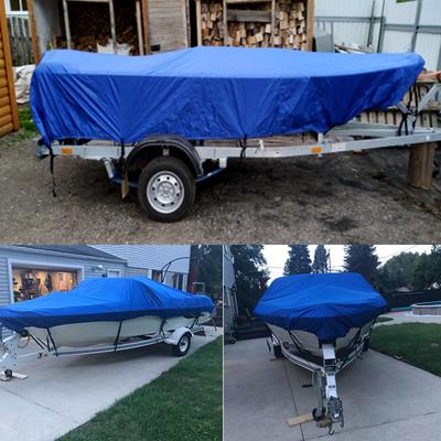 Чехол для лодки, яхта, наружная защита, водонепроницаемая сверхмощная серебряная светоотражающая ткань Оксфорд 300D