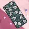 Милый Мультяшный Слон Чехол для Телефона Для iPhone 17 Pro Max 11 14 15 16 Pro Max Plus 13 12 Mini 16e 17 Air Задняя Крышка