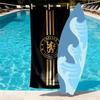 football club F.C Print Beach Towel Design, Soft, Lightweight. for Home Bathroom, Spa, Pool, Yoga, Surfing, Camping, Gift for Family, Friend