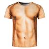 3D Chest Printed T Shirt Clothing Men Summer Streetwear T-Shirt Tops Harajuku Fashion Sport Short Sleeve Oversize Top Tee Shirts