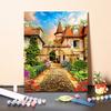 DIY Paint By Numbers Oil Painting Kit Canvas DIY Oil Painting By Numbers Wall Art Decorations for Home Gift Arts & Hobbies