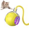 Интерактивная игрушка для кошек, мяч, для домашних кошек, умный катящийся мяч, автоматически меняет направление, забавная игрушка для котят для скучающих кошек, собак, для погони, прыжков