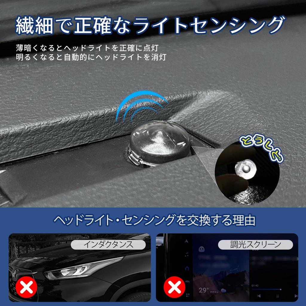 Крышка датчика освещенности, Набор из 2 штук, 0,7 дюйма (18 мм), Автозатемнение, Универсальный