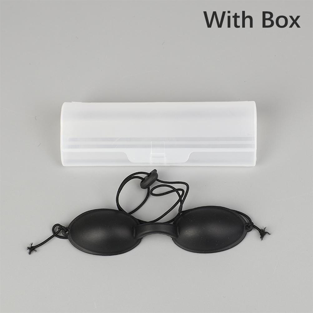 Защитные очки Очки для защиты глаз Очки для загара Очки для глаз Повязка на глаз для пациентов при IPL-терапии Светодиодной ИК-терапии Силиконовые