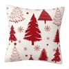 Чехол на рождественскую подушку 18x18 дюймов для праздничного декора спальни