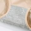 Period Underpants Mid Waist Solid Color Leak Prevention Butt-lifted Good Breathability Elastic Quick-drying