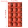 3D Ball Round Half Sphere Silicone Mold For Diy Baking Pudding Mousse Chocolate Eco-Friendly Cake Mold Kitchen Accessories Tools