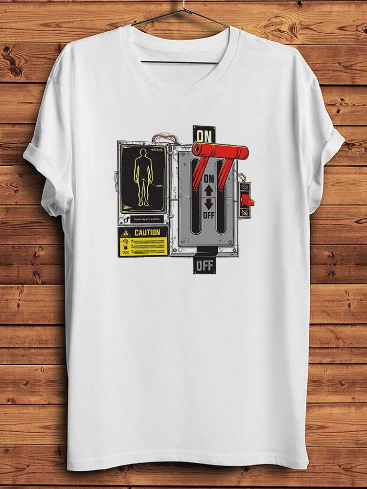 Male and Female Control Panel Funny TShirtUnisex Casual Short Sleeve Oneck Breathable Print TeeUnisex Streetwear Couple T Shirt