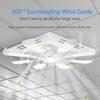 Ветровое стекло центрального кондиционера дефлектор предотвращает удар перегородки крышка 360 направление ветра воздушное охлаждение перегородка для домашнего офиса