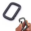 Home Climbing Rectangle Alloy Carabiner Accesories Key Clasps Chain Safe Buckle