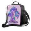 Psychedelic Mushrooms With Gradients And Uv Neon Light Effects Lunch Box Insulated Meal Bag Lunch Bag Food Container for Travel