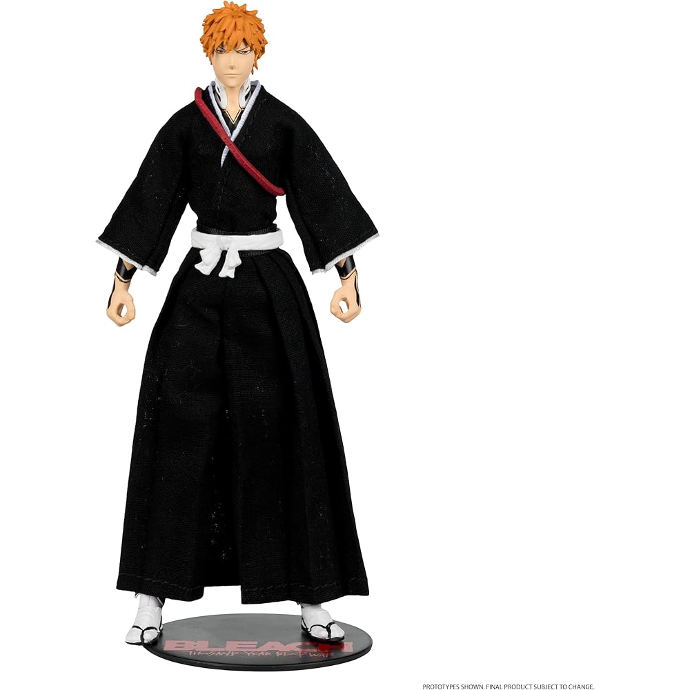 McFarlane Toys Bleach Тысячелетняя кровавая война Итиго Куросаки 7-дюймовая фигурка