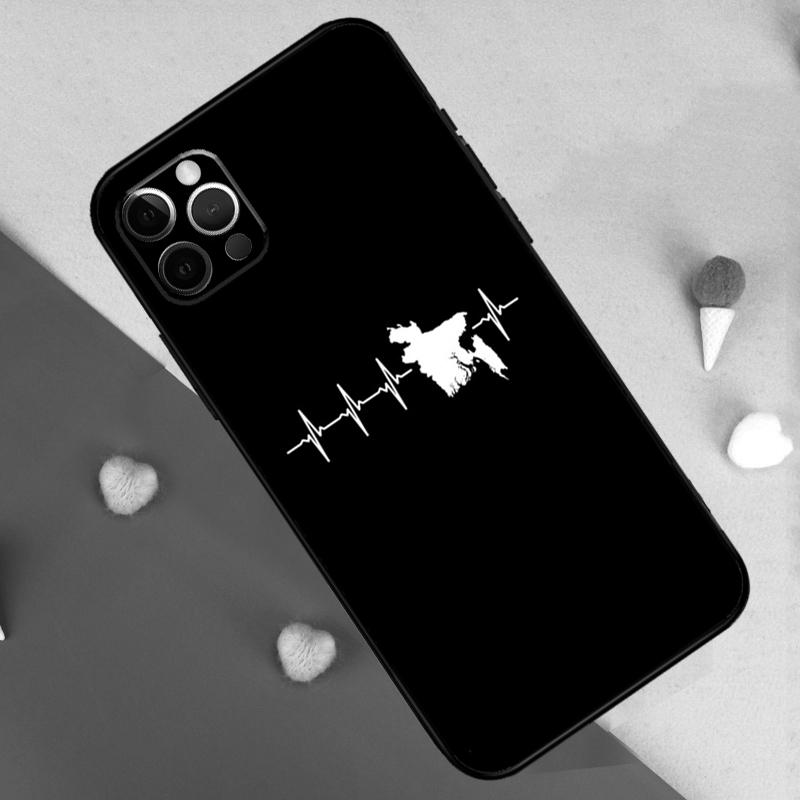 Чехол с флагом Бангладеш для iPhone 14 15 16 Plus 11 12 13 Pro Max 7 8 X XR XS Max 12 13 Mini Задняя крышка