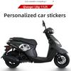 Применимо для YAMAHA JAGUAR i125 JOGi автомобильные наклейки, декоративные наклейки, дизайны наклеек, узорные наклейки и цветные наклейки для кузова автомобиля.