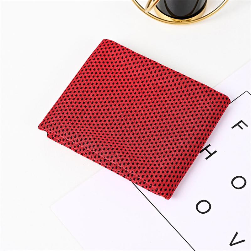 Охлаждающее полотенце  Портативный мини-набор из силикагеля Холодное полотенце Полиэфирное волокно Уличное охлаждающее полотенце Фитнес спорт зал Бег Быстросохнущее