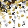 50th Happy Birthday Confetti,1000pcs 50 Years Cake Decorations Metallic Foil Balloon Confetti Scatter for Men Women Birthday Anniversary Party
