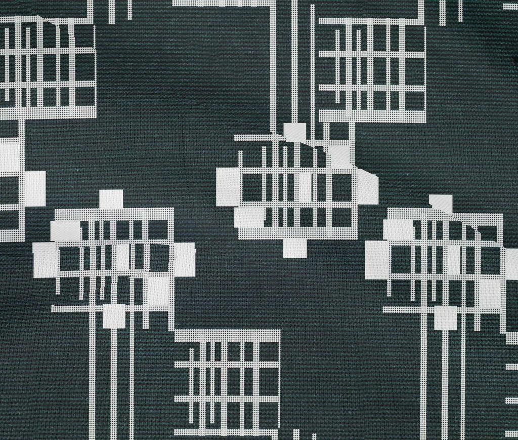 oneOone Cotton Flex Fabric Geometric Kasuri Fabric Prints By Yard 40 Inch
