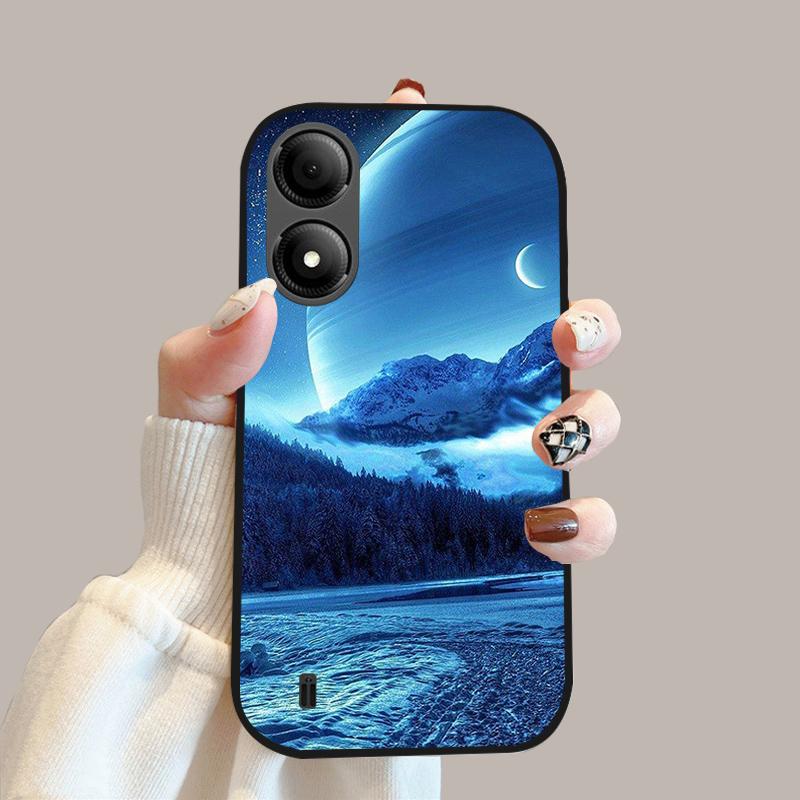 Soft Case For ZTE Blade A33s A34 A35 Silicone TPU Phone Cover For ZTE Blade A54 Cartoon Popular Phone Protective Fundas Bags