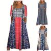 Дамское платье с коротким рукавом и принтом на талии с коротким рукавом, пляжное модное платье для отдыха для женщин