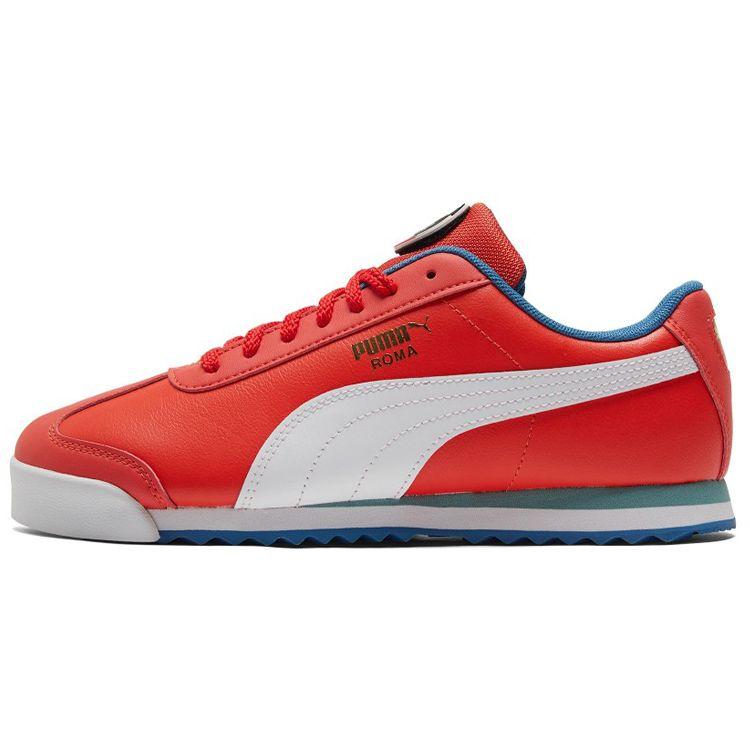 Puma Кроссовки Roma Go For Unisex Оранжевый Firelight Белый 385482-01