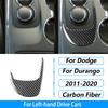 Для Dodge Durango 2011-2020 Комплект декоративных накладок из углеродного волокна на центральную консоль, рычаг переключения передач, вентиляционное отверстие AC, подъемник окна, CD-плеер, наклейка, автомобильные аксессуары