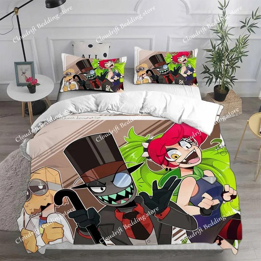 New Game Villainous Bedding Sets Quilt Bed Cover Comforter Duvet Cover Pillow Case Kids Adult Bedroom Decoration026