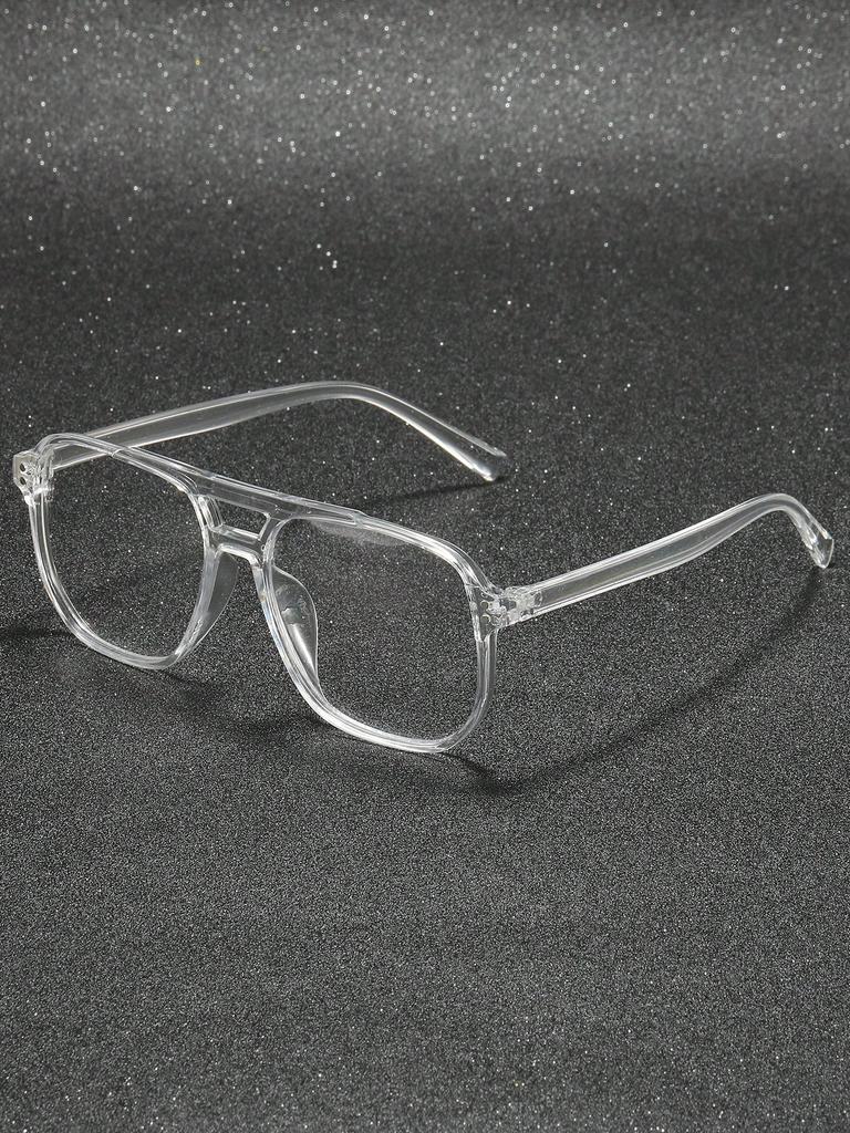 3 шт. Классические модные пластиковые оправы для женщин, прозрачные очки для мужчин, повседневные очки для фотосъемки, аксессуары для одежды.