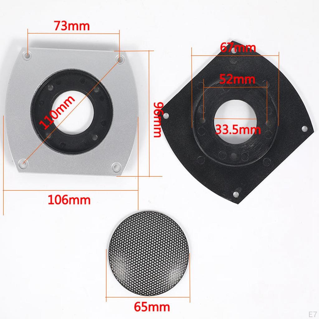 Audio Speaker Net Cover Horn Guard Protector Shatter Resistant Tweeter Panel for DIY Speakers