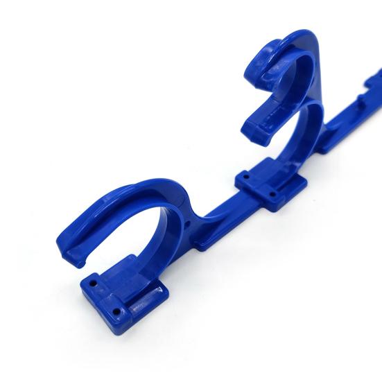 Крюк для шеста бассейна Антикоррозийный Легкая установка Держатель для шеста бассейна Держатель для аксессуаров для бассейна для телескопического шеста бассейна Вакуумный шланг Щетки для скиммера Садовые инструменты