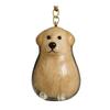 Yousheng Dog Hair Collector Keychain Dog Shape Charm Keychain Memorial Storage Box Transparent Pet Fur Keepsake Capsule Memorial Gift for Pet Lovers