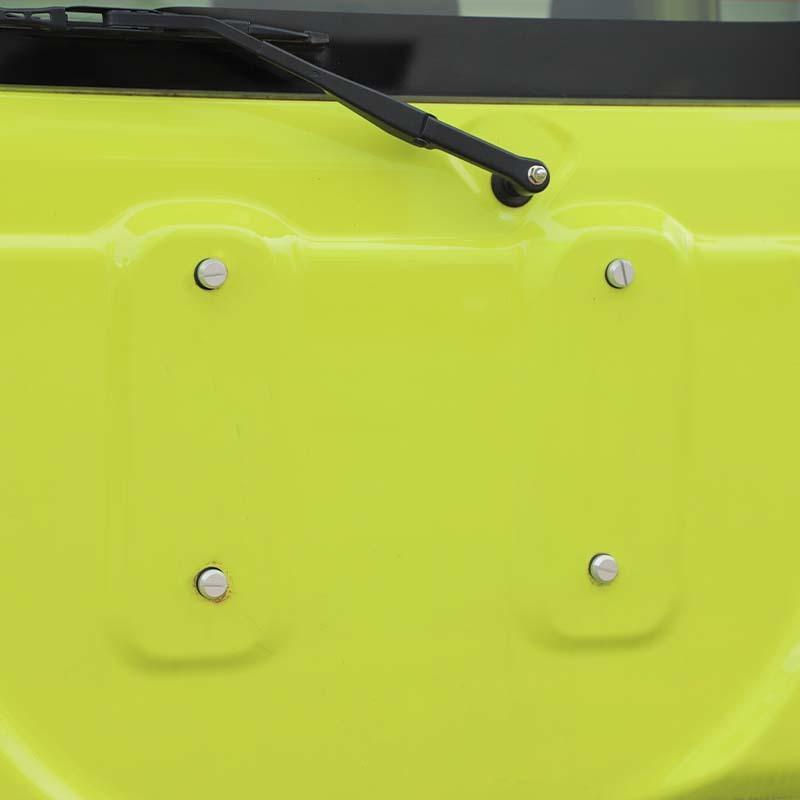 Декоративные винты с отверстиями для кронштейна запасного колеса автомобиля для Suzuki Jimny 2007 года и новее, аксессуары для интерьера