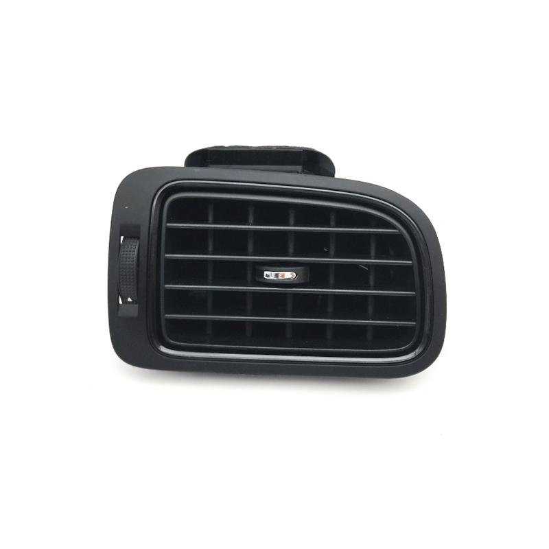 New Dash Matte Black Chrome AC Air Vent Grill For VW Polo 5 6R 2GEN 6C Hatchback GTI GTS 2014-2017 6R0819703 6R0819704 6RD819728