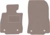 Бежевые передние коврики для: Mazda 2 III хэтчбек (2015-)