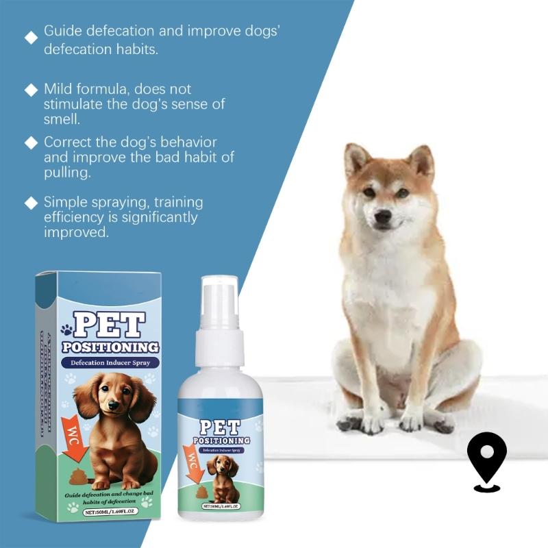 50ml Pet Potty Training Sprays Gentle For Daily Use Help Pet Adapt Quickly To Designated Area Reducing Potty Accidents