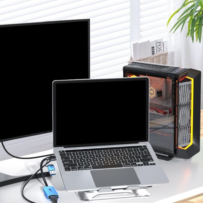 USB-карта захвата видео 4K30 Гц и USB C с поддержкой PD100 Вт Для стриминга 1080P и записи с низкой задержкой