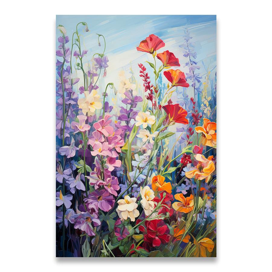 Печать на холсте Декорация Домашний декор Картины для интерьера Потрясающие цветы Постеры для настенного искусства Картина на холсте Растения 1 шт. Комната