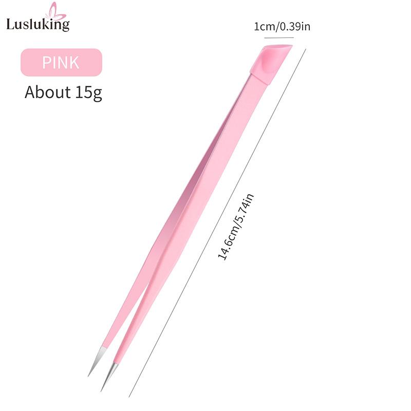 Двухголовый пинцет Многофункциональный пинцет Силиконовая насадка Инструмент для стрижки ногтей Возьмите наклейку Лента Инструменты для маникюра Кристалл