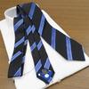 Галстук Paul Smith с лентой, чехол и пакет для покупок Paul Smith (REDROSE Оригинал) PS31 Черно-синий (Подарок, День рождения, Упаковка подарка) [Элемент]