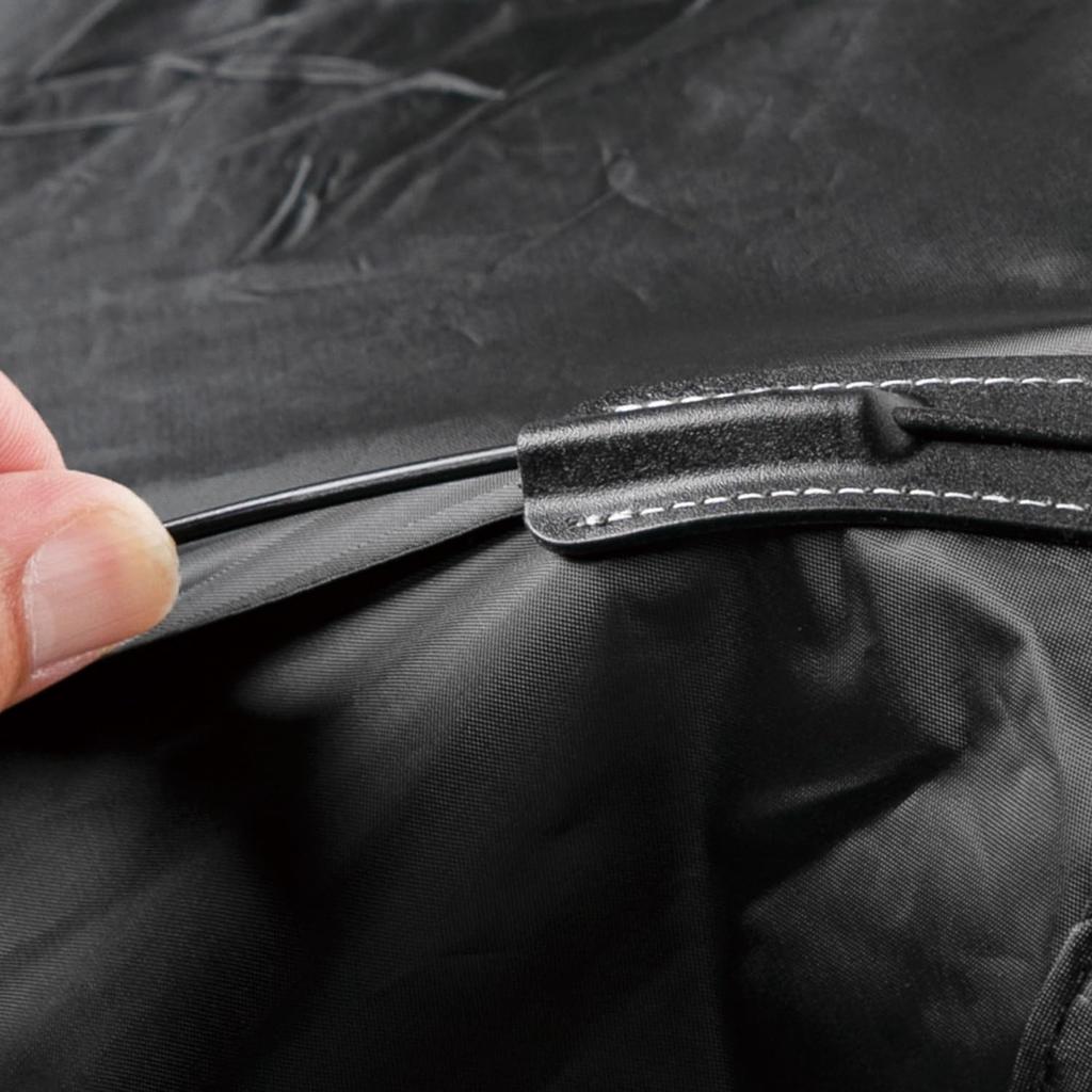 BONFORM Easy Shade II 1450 X 850 Umbrella-Shaped Sunshade, Large, Size Mm, Color Silver, 7608-08SI