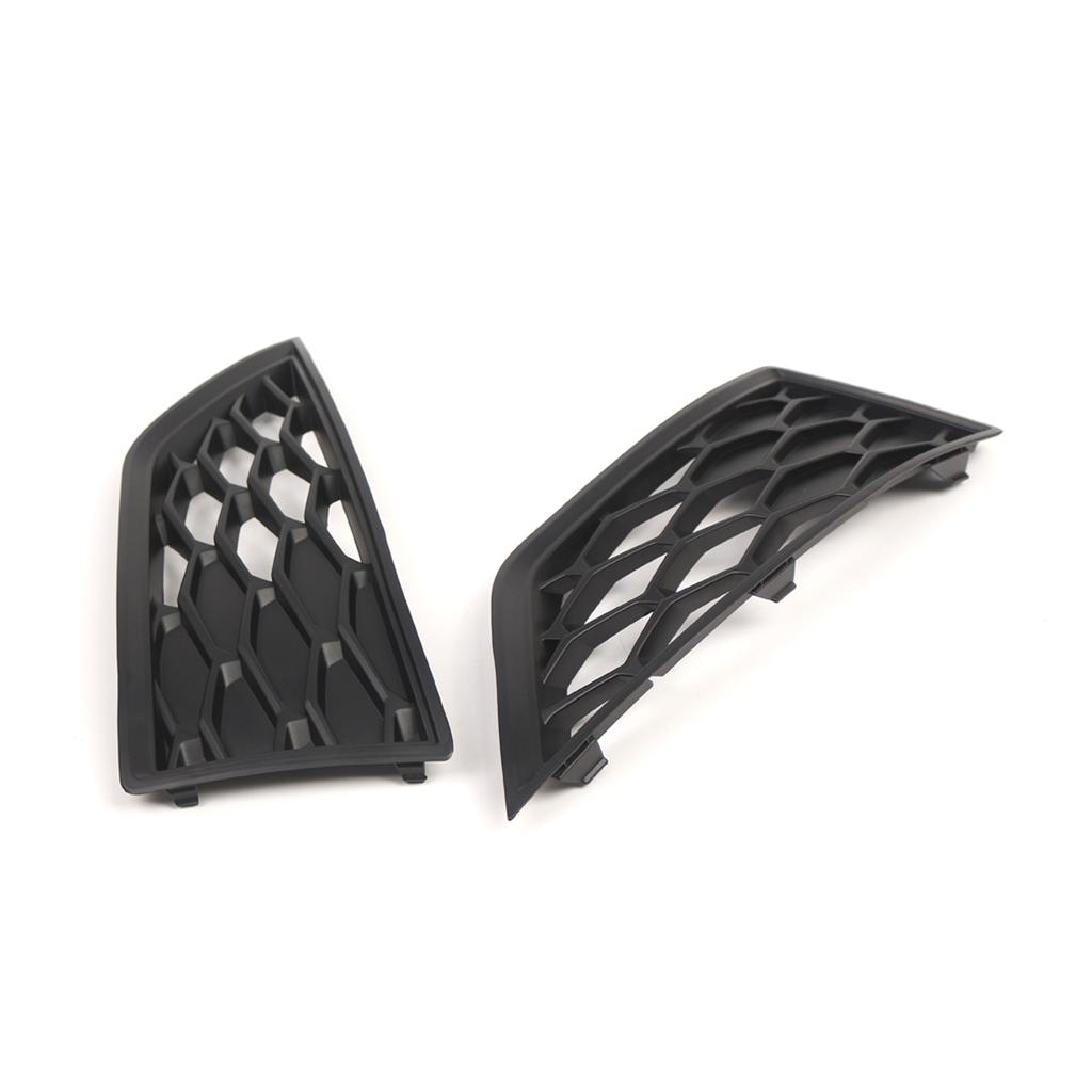 2PCS Side Front Bumper Lower Bezel Grille Front Side Grill Covers Front Bumper Fog Light Cover for SEAT Leon SC ST 5F 2012-2017