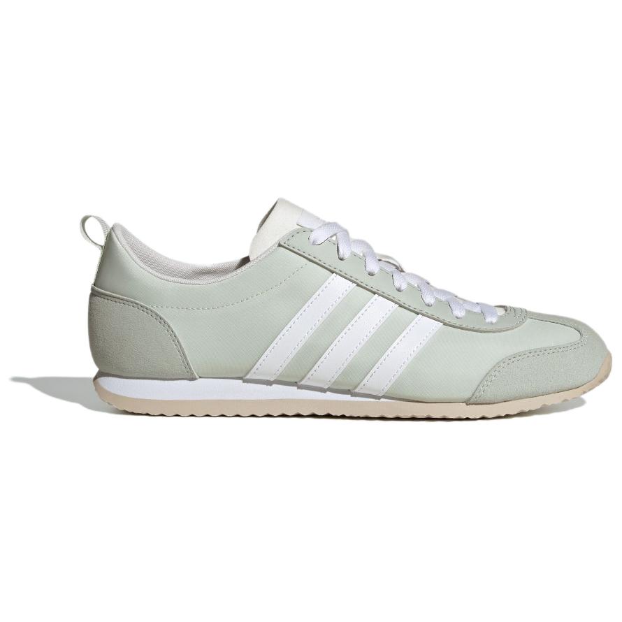 Новые кроссовки Adidas VS JOG 2.0, износостойкие, низкие, повседневные, унисекс, зеленые, JR4649