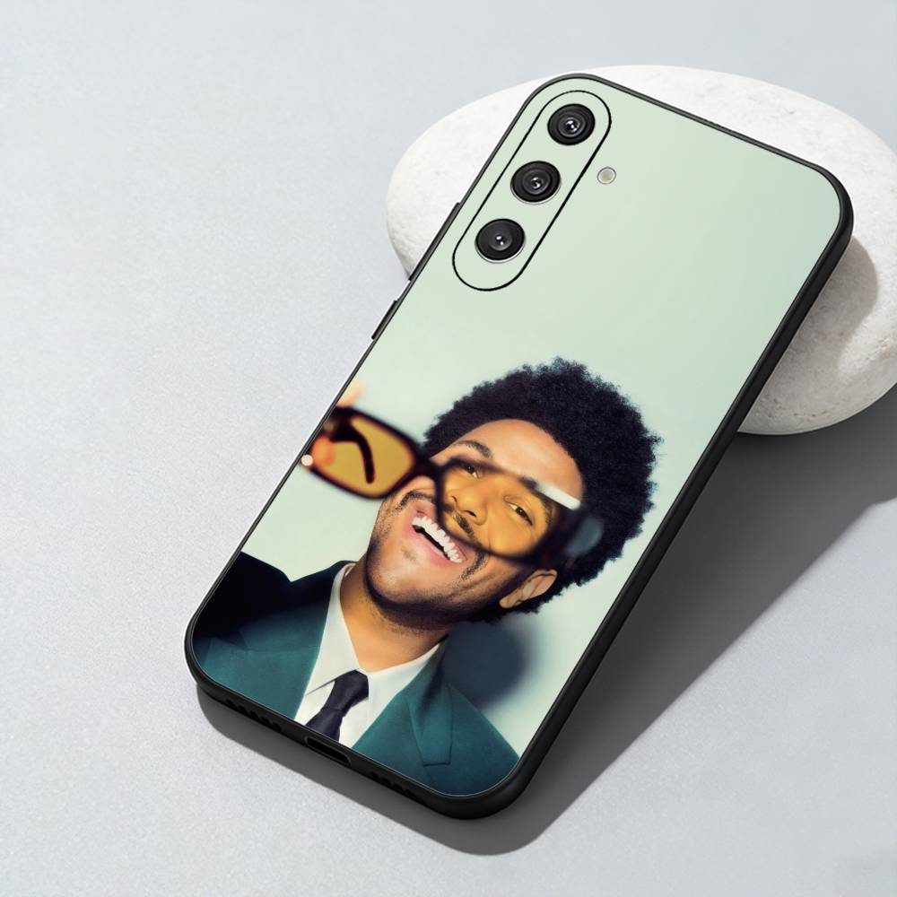 Чехол для телефона Abel The Blinding Lights W-Wee-knd для Samsung Galaxy A73, A72, A71, A70, A52, A51 Другие Мягкий Черный Чехол