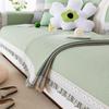Summer French Cold Bean Sofa Cushion New Cool Feeling Ice Silk High Feeling Summer Non-slip Cover Cloth Towel