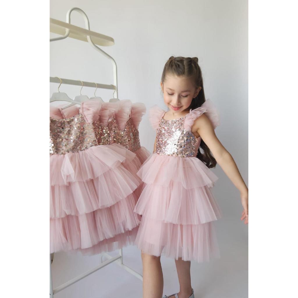 Белое вечернее платье специального дизайна для девочек на день рождения, свадьбу. Подробности см. Таблицу размеров в видео