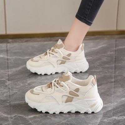 CRLAYDK Лето 2024 Массивные кроссовки для женщин Платформа Сетка Папа Леди Обувь для ходьбы Дышащая Повседневная Модная Беговая Теннисная