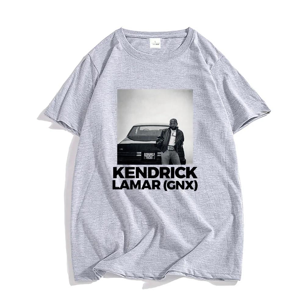 Kendrick Lamar X SZA GrandNational Tour 2025 Футболки GNX Графический принт альбома Футболка Хлопок Лето Мягкая футболка Унисекс Мужской топ