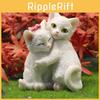 Resin Cute Couple Kitten Arts And Crafts Home Desktop Decorations Gifts Birthday