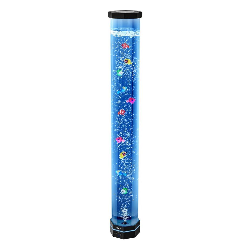 Bubble Tube Lamp 16 Color 1 m Sensory Aquarium Lamp for Relief Calming